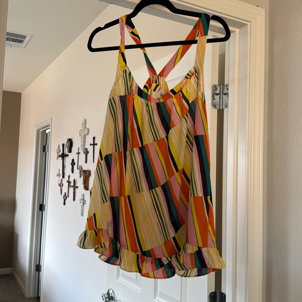 Cabi blouse - skip halter